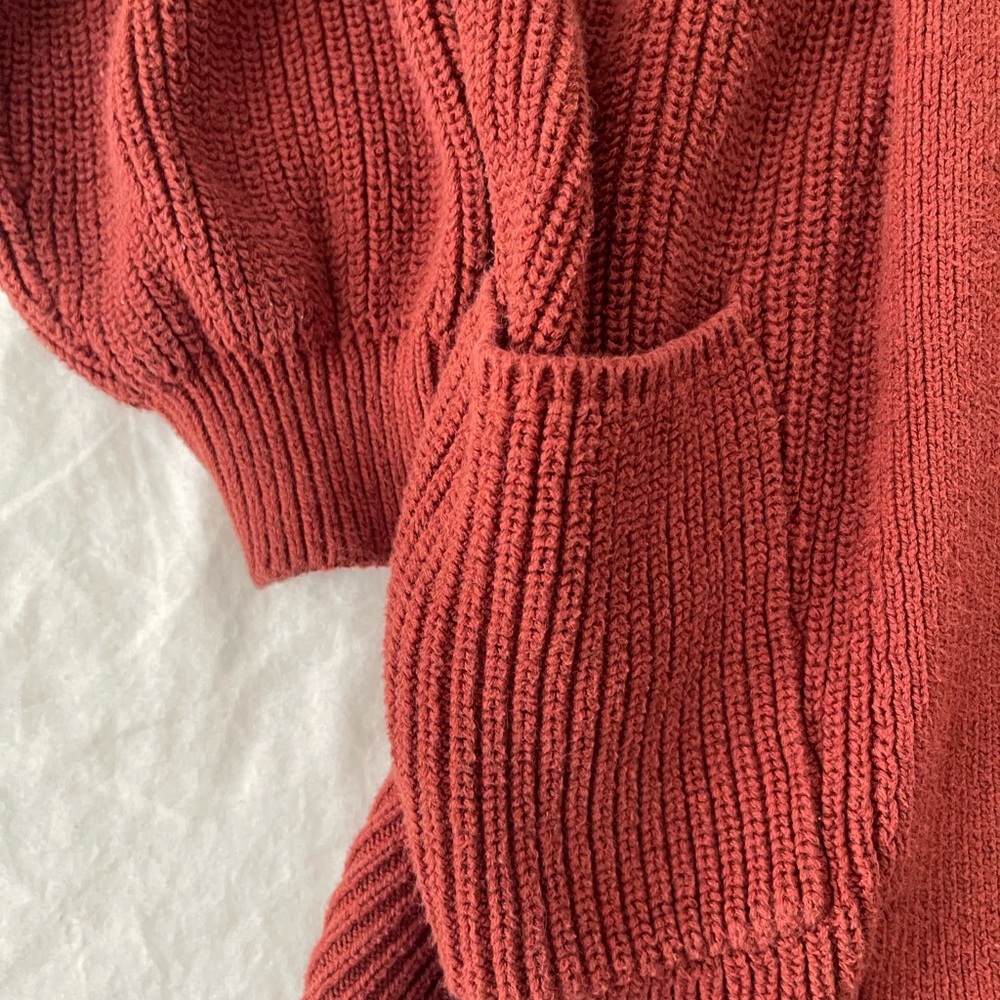 Universal Thread Open-Front Chunky Knit Cardigan … - image 2